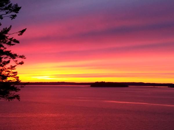 Sunset Camano Island